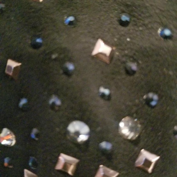 BLACK DRAW STRING PURSE - Picture 4 of 4